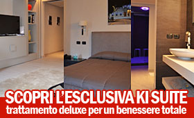 Esclusiva Suite Benessere Hotel Nizza 4 stelle Montecatini Terme